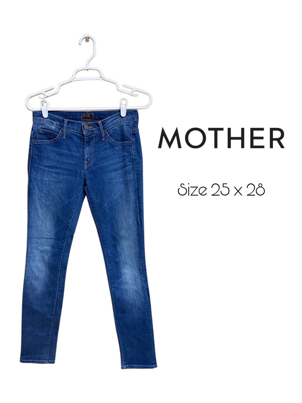 ✨ Authentic MOTHER The Teaser Designer Denim Jeans | Honkey-Tonk Cinderella - Picture 2 of 9
